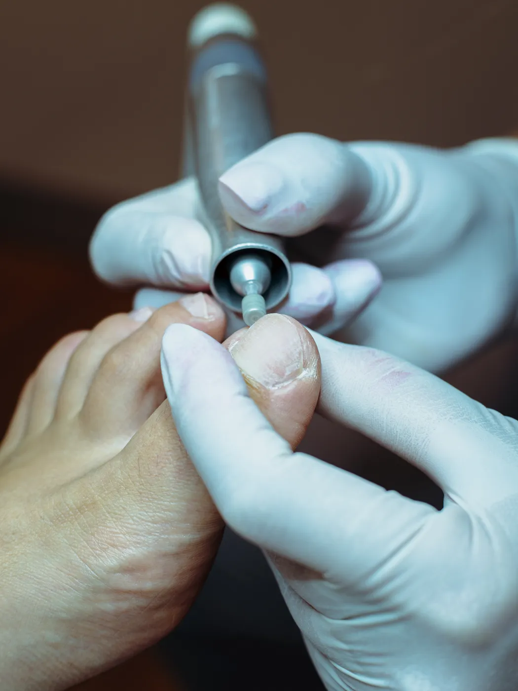 Sorgfältige Nagelpflege